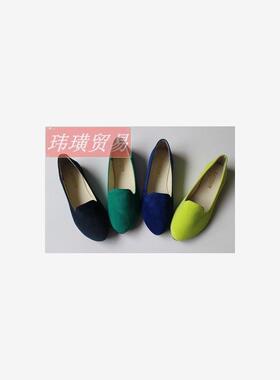 女平底单鞋大码women princess shoes ladies flat shoes size42