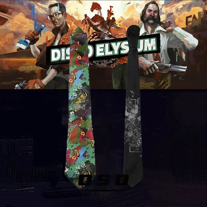 极乐迪斯科 恐怖领带 原厂游戏最终剪辑版,服饰配件/皮带/帽子/围巾,领带,淘宝优惠券,粉丝福利购,淘宝优惠卷