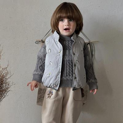 洋气男童韩版三件套装冬