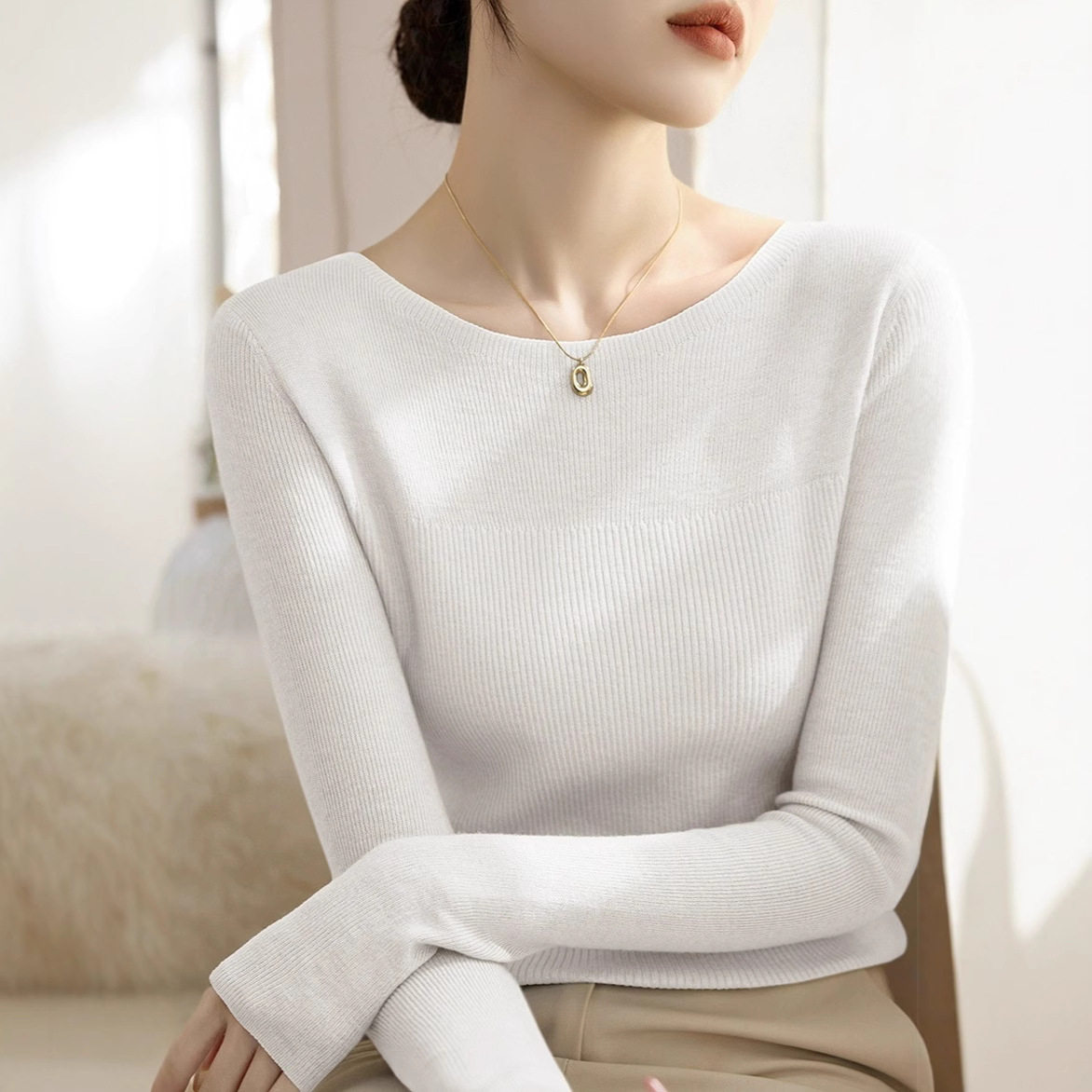 womenclothes新款长袖T