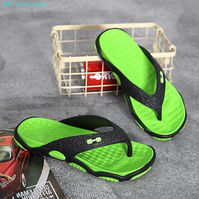 Summer non-slip sandals and slippers men's beach sho - 实物图