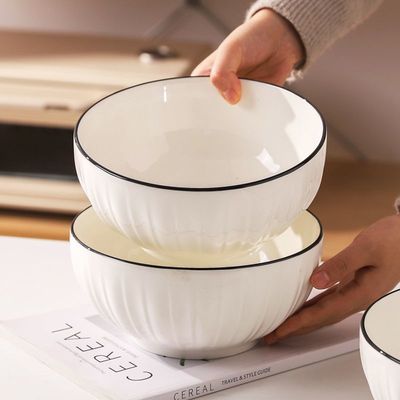 6英寸面碗家用2025新款陶瓷釉下彩日式面碗个人专用精致大碗汤碗