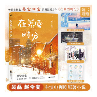 墨宝非宝蜜汁炖鱿鱼一生一世美人骨十分后浪漫力作青春言情小说磨铁图书正版 赵今麦主演同名电视剧原著小说 书籍 吴磊 在暴雪时分