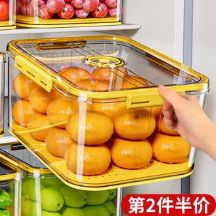 冰箱收納保鮮盒食品級冰箱專用放菜冷凍保鮮密封盒水果食品整理盒