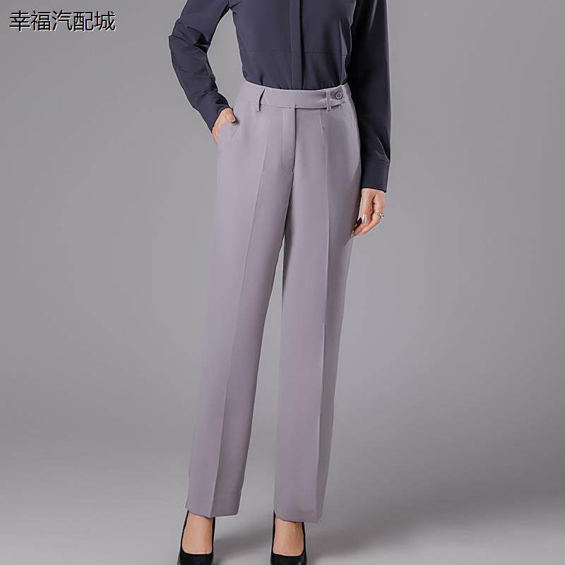2024新款银行新行服女西裤工