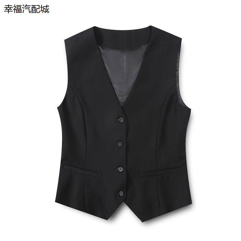 春秋新款西装马夹女正装工作服修身马甲背心高端职业工装马夹