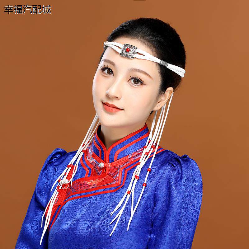 蒙古元素发绳族头饰头带