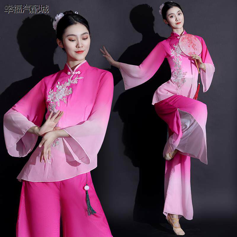 古典舞演出服女飘逸中国