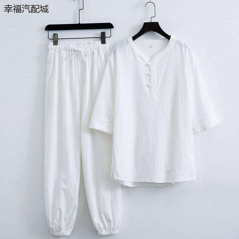 中国风禅服茶服居士服套