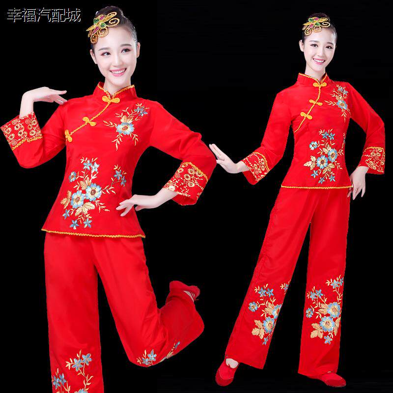 广场舞套装民族舞蹈服女