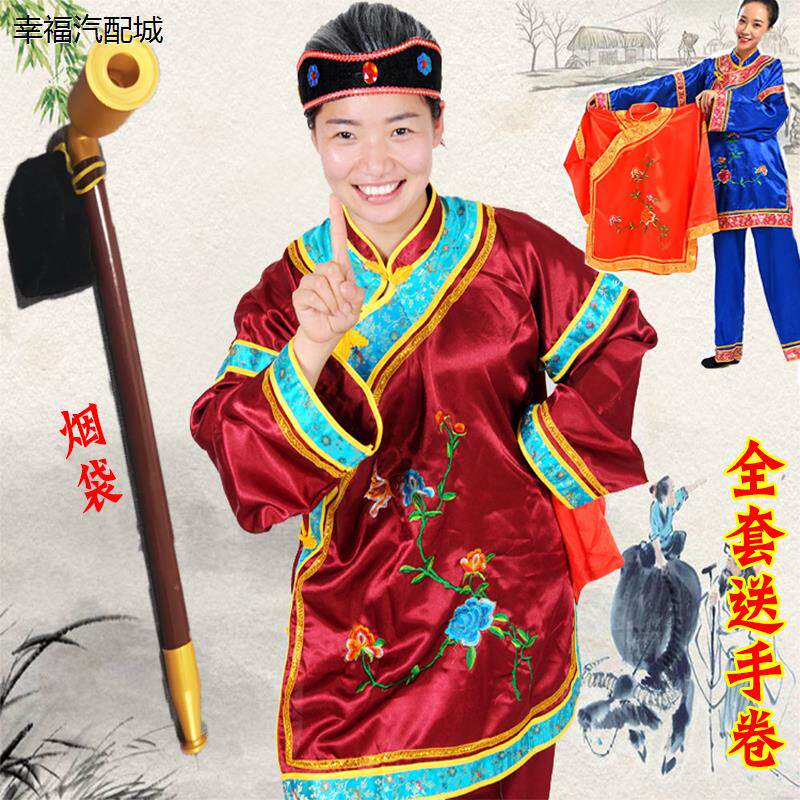 戏剧媒婆演出服装老太太