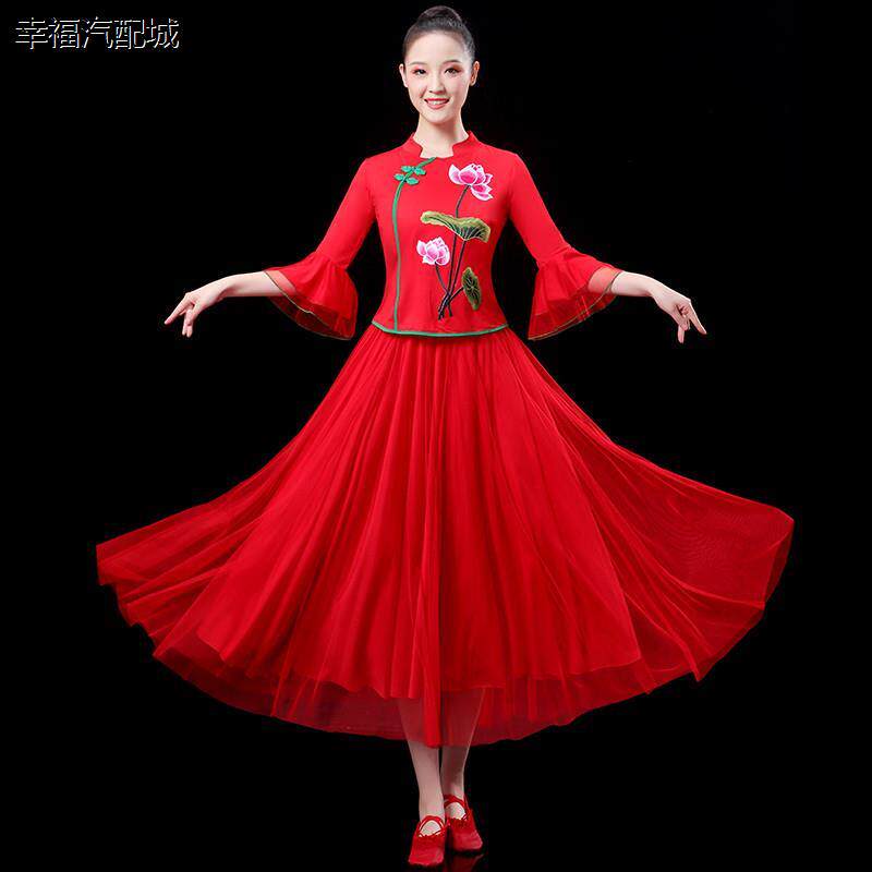 广场舞服装女成人套装中