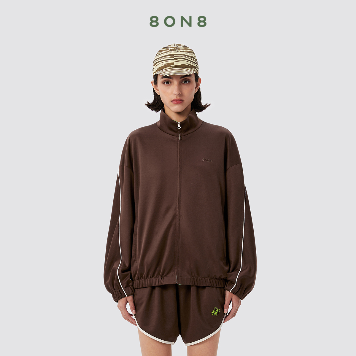 ASICS联名撞色运动夹克