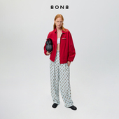 棉质夹克上衣短外套女高级感时尚 8ON8休闲简约2026春季 新款 气质