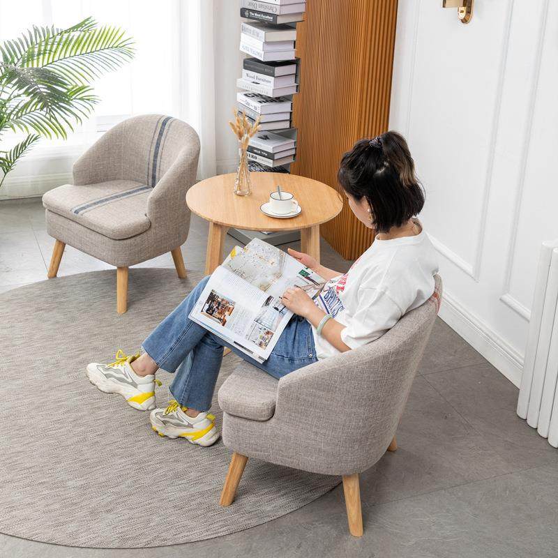 单人休闲布艺小沙发椅矮凳靠背简约现代小户型阳台客厅展厅可拆洗,五金/工具,草坪网/草坪墙/工地围挡草坪,淘宝优惠券,粉丝福利购,淘宝优惠卷