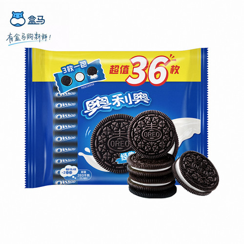 盒马奥利奥夹心饼干36枚349g