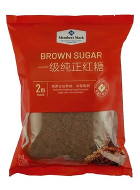 山姆超市Member'sMark一级纯正红糖原蔗古法熬制浓郁香甜1kg