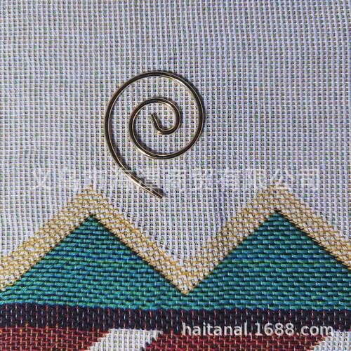 独立站SpiralCableKnittingNeedle不锈钢螺旋编织器编织针缝衣