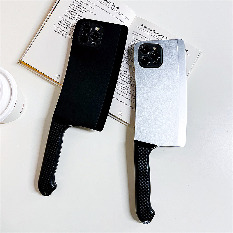 搞怪有趣菜刀适用IQOO11S菜刀IQOONEO7新款NEO6SE手机壳s12x70oro+同款x60潮s10创意