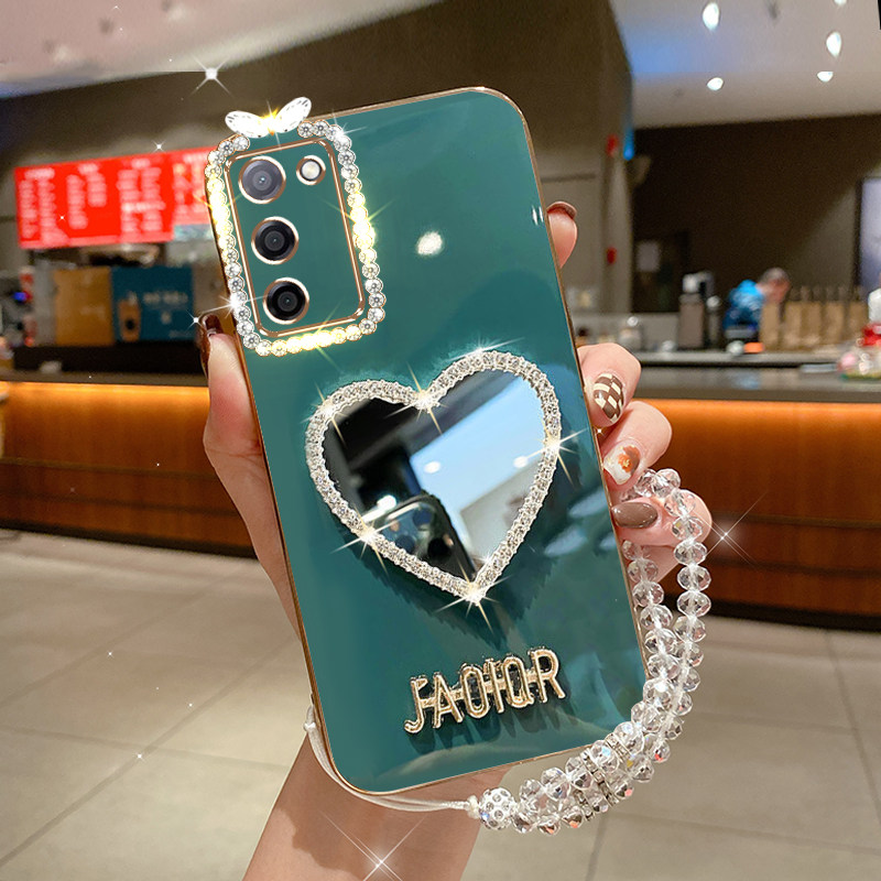 适用于oppoa55手机壳全包镜头pemm00个性镶钻女款新品poop超薄防摔