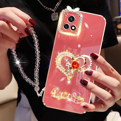 vivoY52s硅胶时尚个性镶钻保护套