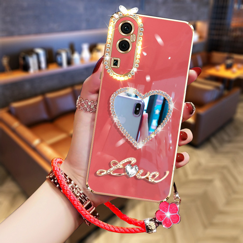 OPPOReno10硅胶时尚个性镜面软壳