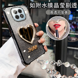 适用OPPOA5 5G手机壳a3带镜头膜a2硅胶a1防摔a55创意a56镶钻镜子a57软壳a58女款a72全包镜头a93保护套a96/a97