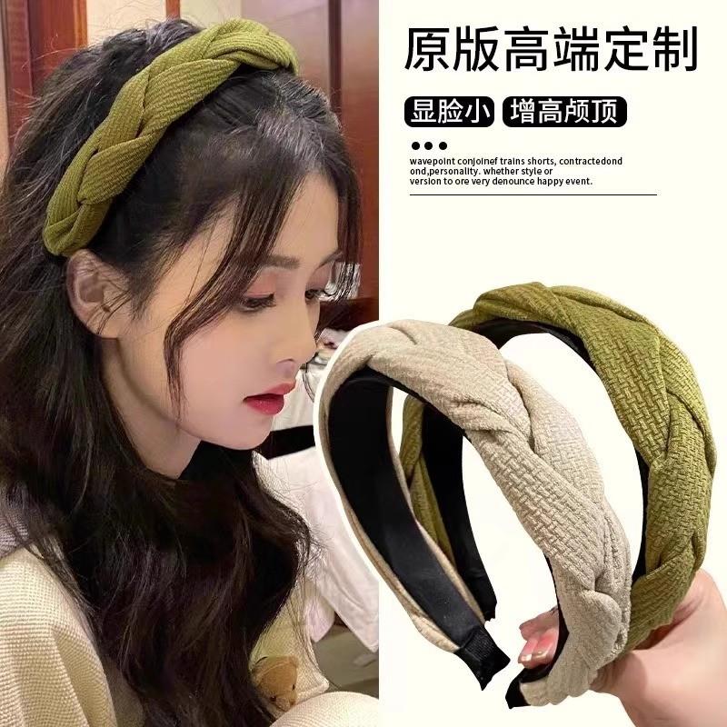 法式高颅顶发箍气质百搭外出头饰发饰
