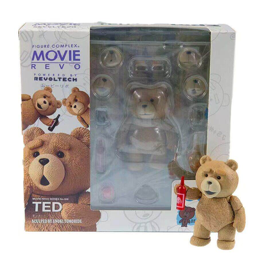 贼好玩山口式泰迪熊 TED2脏话熊贱熊可动人偶公仔盒装手办