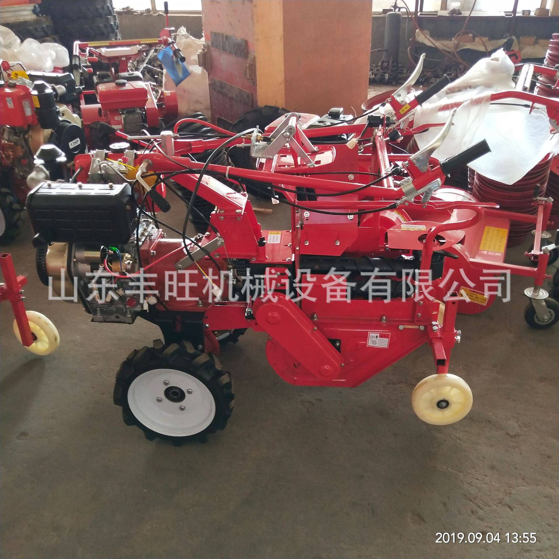 电启动玉米收获机 手扶前置玉米收获机 小型玉米农业收获机械