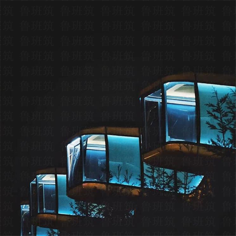 集成式移动轻钢亲子别墅民宿太空舱方舱酒店房屋 移动民宿流浪仓