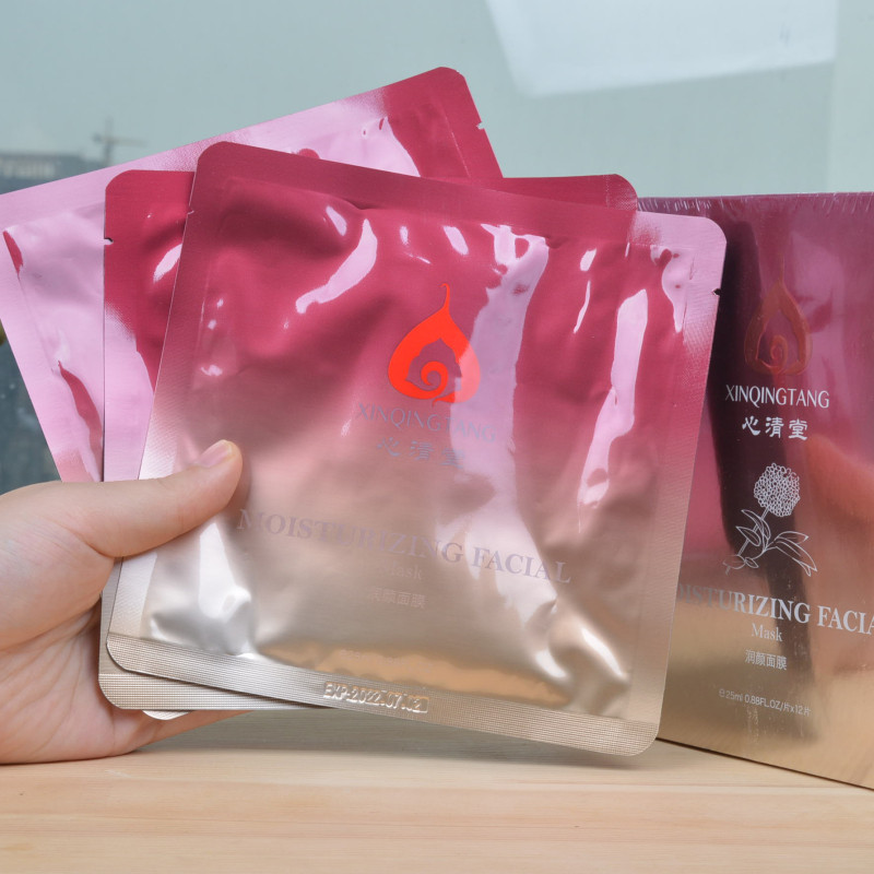 心清堂润颜面膜12片补水保湿修复舒敏淡化红血丝化妆品正品旗舰店