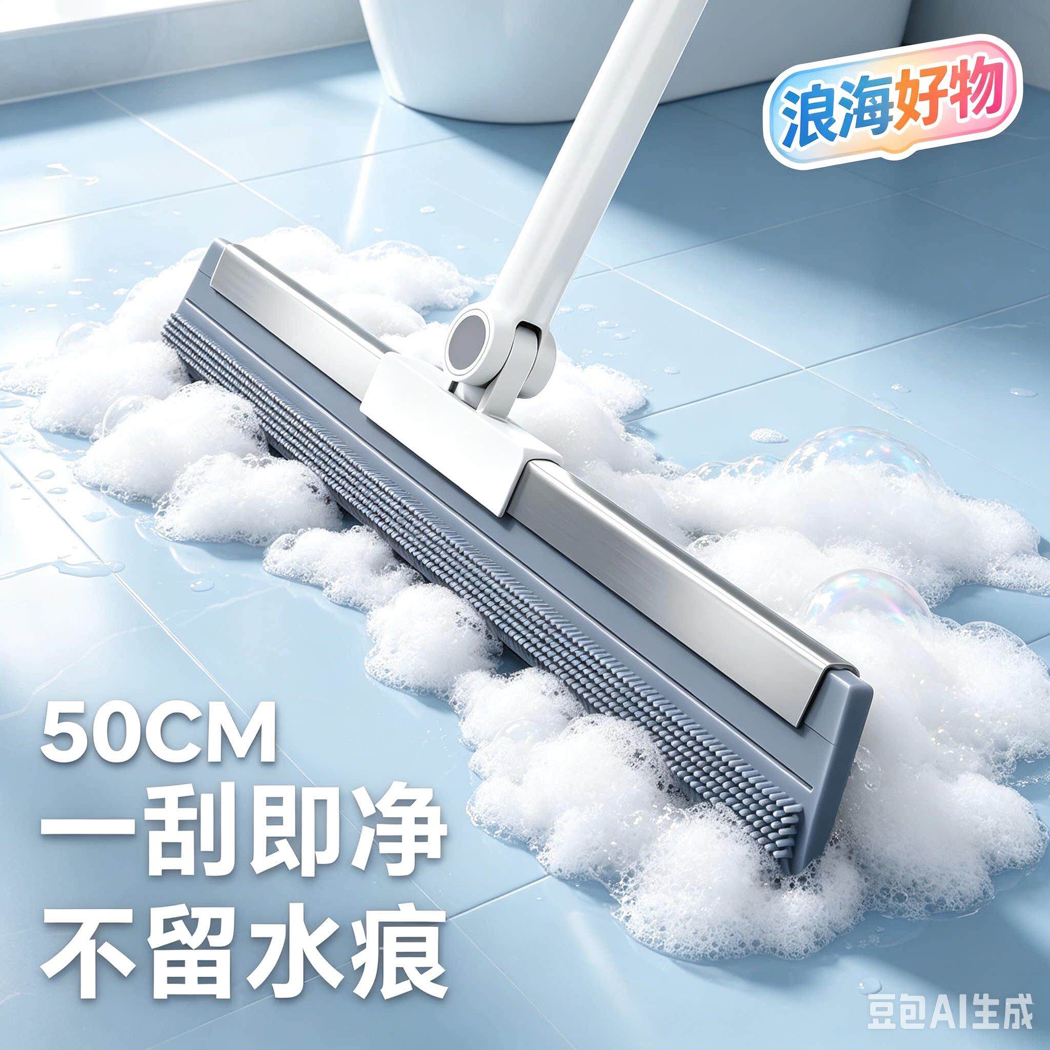 魔硅胶扫所把水地刮水器刮地扫板拖把卫生术间ZJE头发浴室厕RR