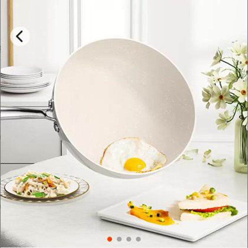 德国进口陶瓷不粘油锅官方店芝兰无涂层贝瓷麦饭石平底炒菜锅