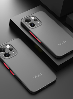 适用vivos50手机壳vivo s50promini系列新款半透明磨砂镜头全包防摔高级感超薄男士女款外壳新品保护套