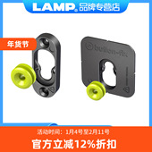 日本LAMP蓝普木饰面快装 件五金护墙板连接子母组合角码 固定件171