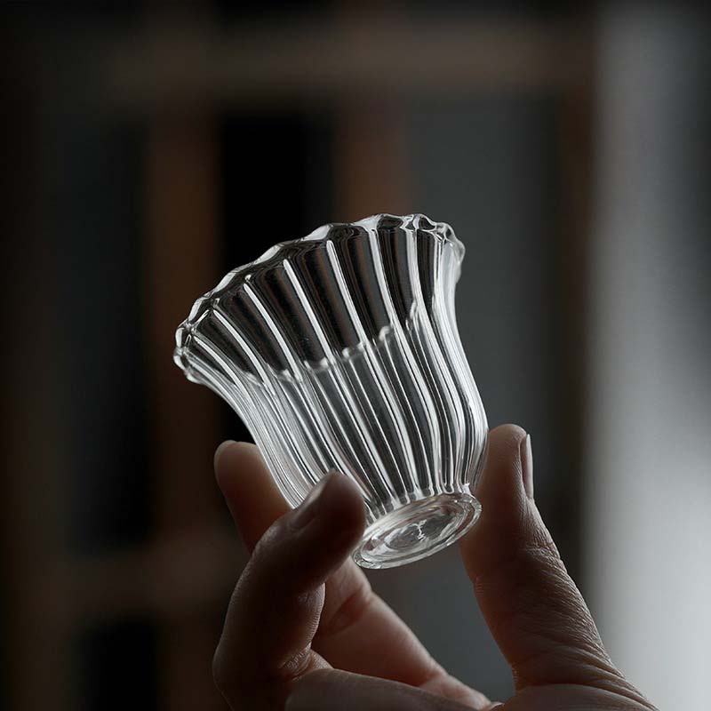 出口品质玻璃小茶杯手工品茗杯