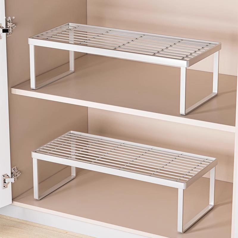 分层隔板收纳架子衣柜架分隔隔断分割铁艺柜子置物架衣橱柜内层架