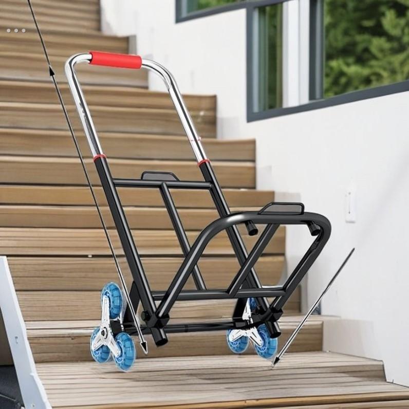 爬楼梯神器搬运车上下楼手拉车折叠便携推车拉货家用非电动爬楼机