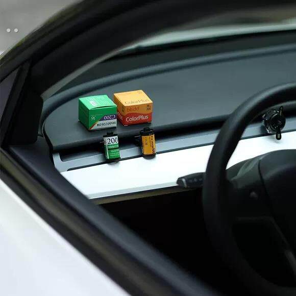 【红薯推荐】胶卷车载香薰汽车空调出风口装饰香氛香片可爱高级