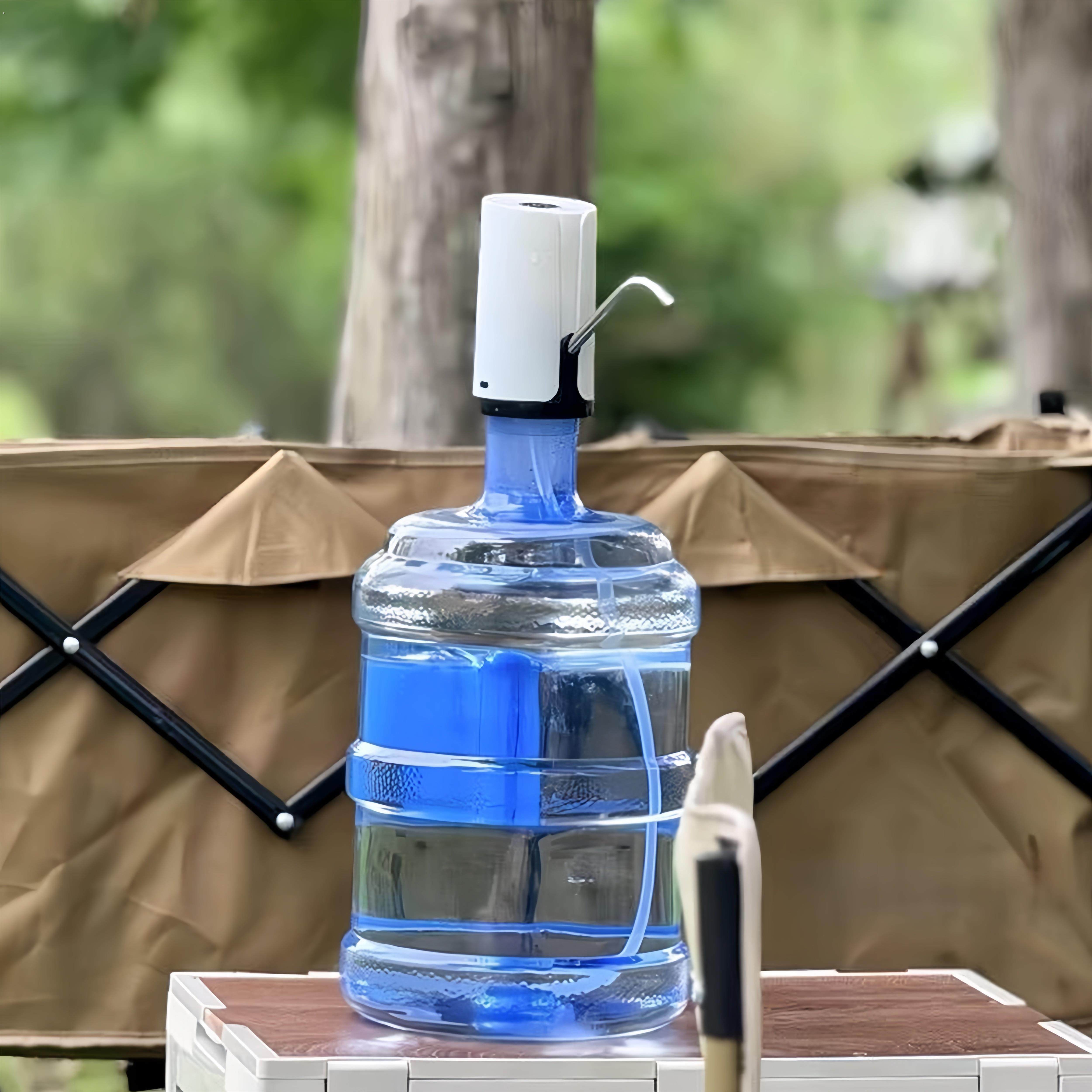 【户外露营喝水神器】桶装电动抽水器软管小巧便捷电动吸水上水器