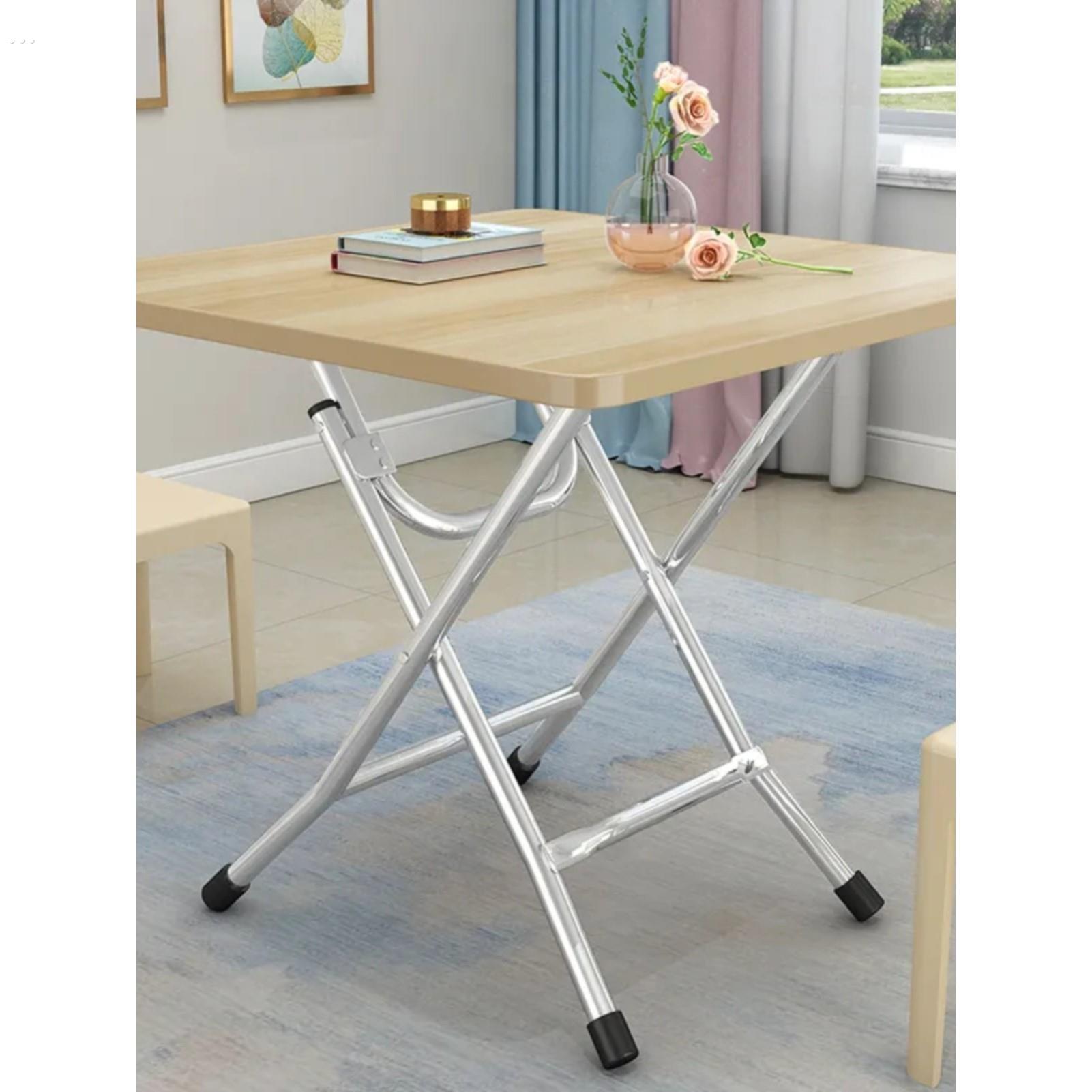 折叠桌餐桌简易家用宿舍租房吃饭长方形桌子写字桌摆摊便携小方桌