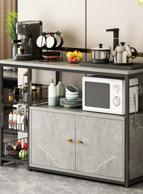 速发橱柜家用厨房纳餐台柜子储物柜置物架酒柜茶水柜置备柜厨房收