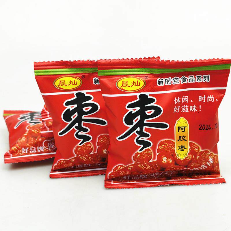 阿胶枣独立小包装无核蜜枣沧州特产金丝枣追剧办公室休闲 零食