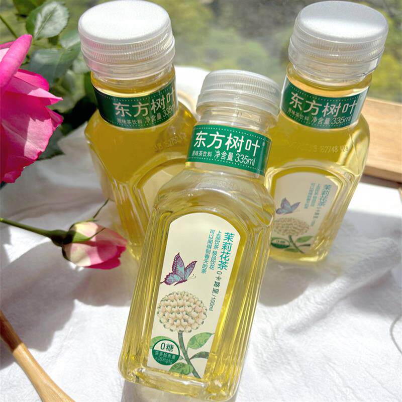 农夫山泉东方树叶335ml瓶装无糖茶饮料0卡路里 0糖饮料茉莉花茶