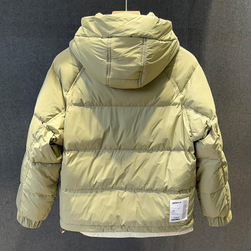 2025新款-看的见高品质外套连帽加厚羽绒服白鸭绒保暖外套男秋冬