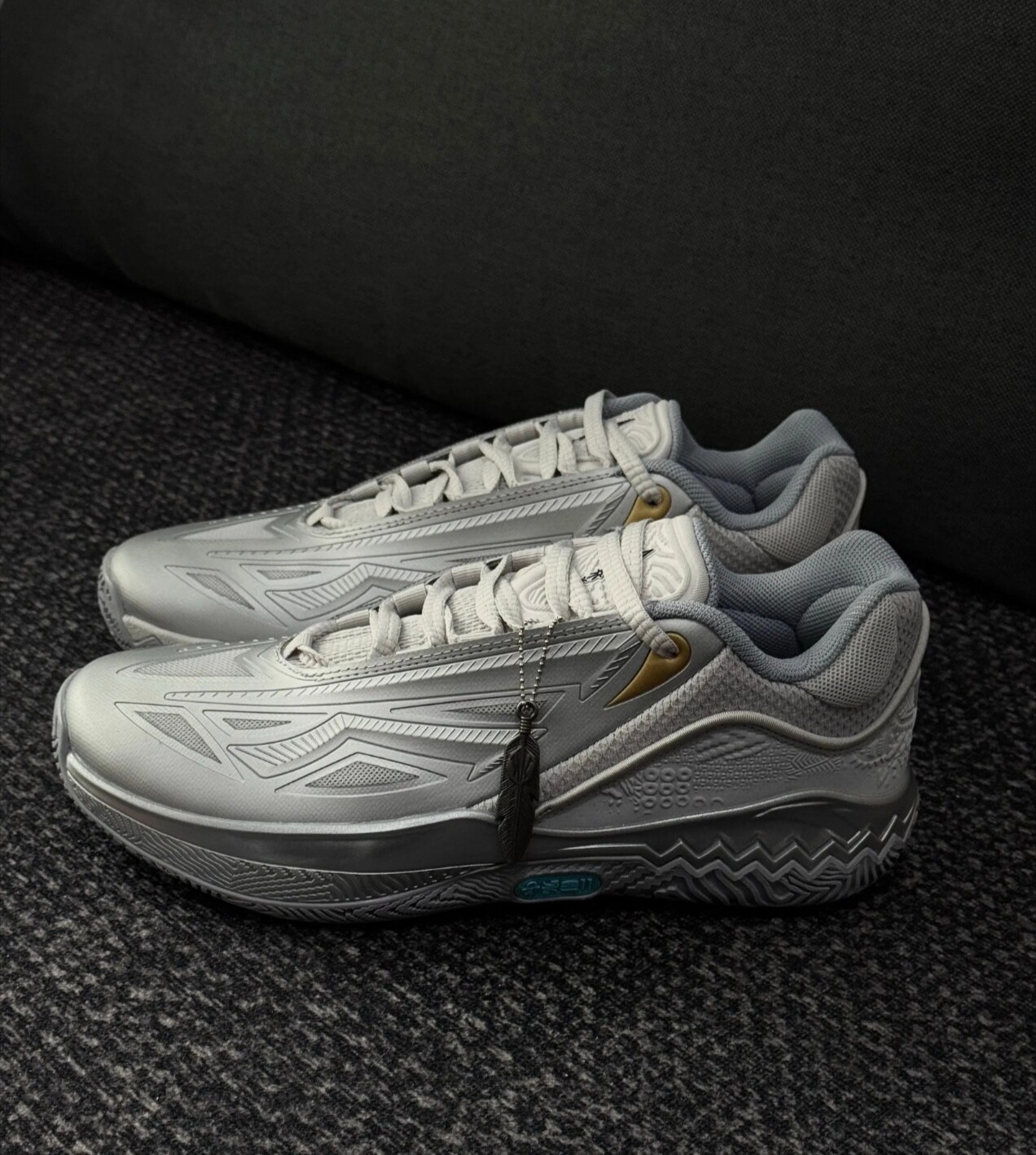 Anta安踏 KAI SPEED 2 欧文先驱二代 绿松石减震防滑耐磨篮球鞋