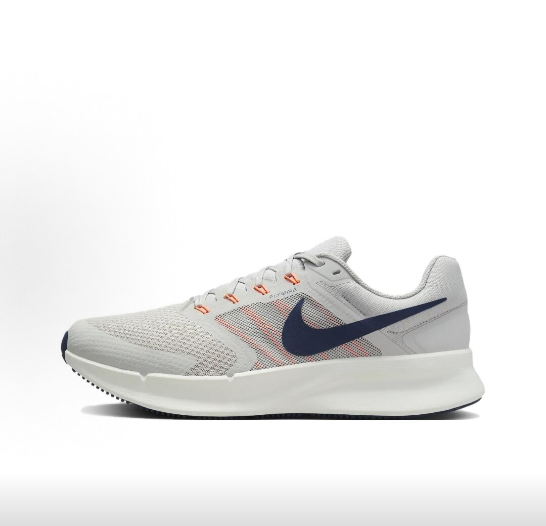 Nike Run Swift 3 耐磨透气支撑 低帮 休闲通勤跑步鞋  灰橙黑
