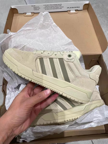 adidas男女Entrap复古耐磨时尚低帮休闲运动少年感板鞋JS3007 aj