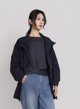 Jane express/简表达新品高定独立剪裁女士风衣百搭上衣CFY63001